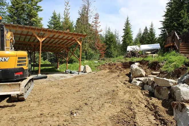 Excavation work